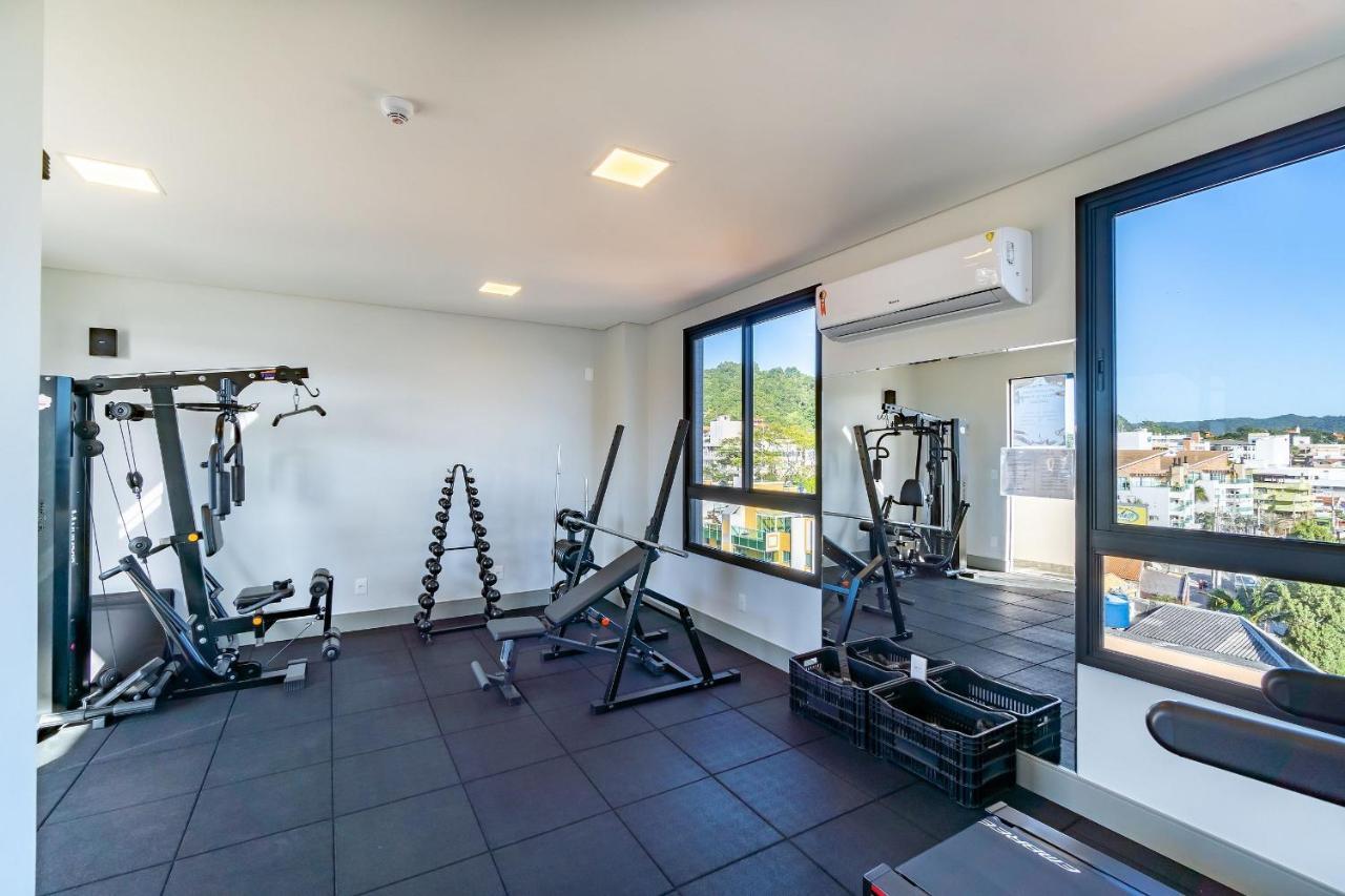 Confortavel Loft Com Vista Para O Mar - Condominio Com Piscina Bombinhas Luaran gambar