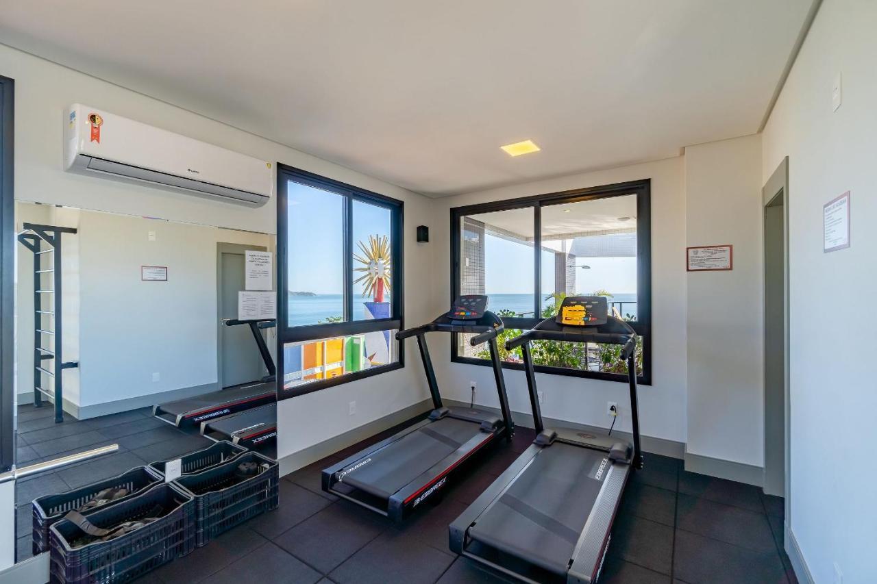 Confortavel Loft Com Vista Para O Mar - Condominio Com Piscina Bombinhas Luaran gambar